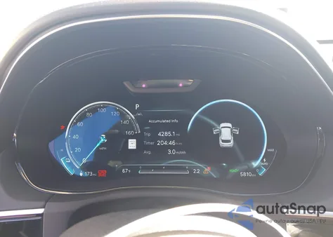 2024 Genesis Electrified Gv70 Advanced Awd z USA, uszkodzony, nr VIN 5NMMCET15RH003791